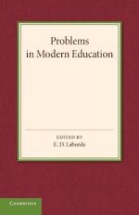 Image of Problems in Modern Education