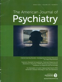 Image of The American Journal of Psychiatry March 2017