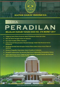 Image of Majalah Varia Peradilan Maret 2017